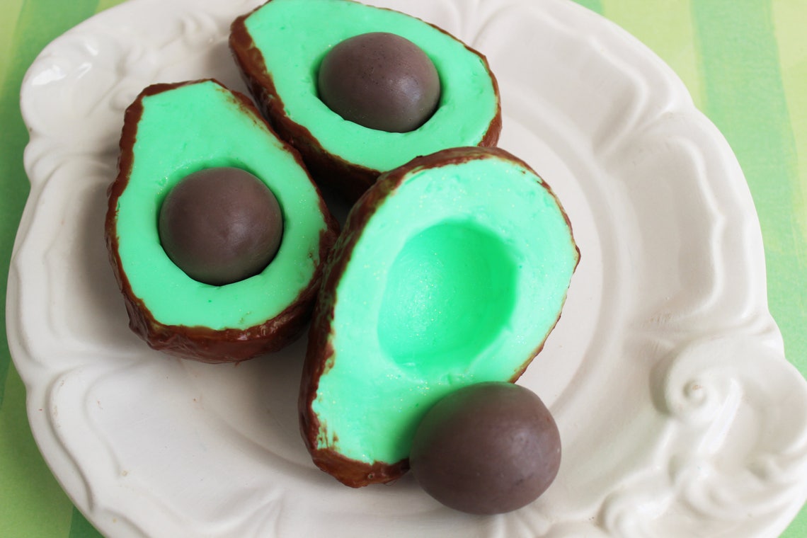 Avocado Soap Set Food Soap Kids Soap Realistic Soap Soap Etsy