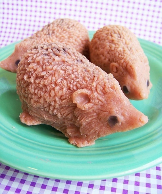 Hedgehog Soap Animal Soap Woodland Soap Hedge Hog Cute Etsy