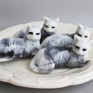 Cat Soap: Coffee Scented, Calico Kitty Gift, Teen Gift