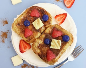 French Toast Soap: Vegan Dessert Food Soap