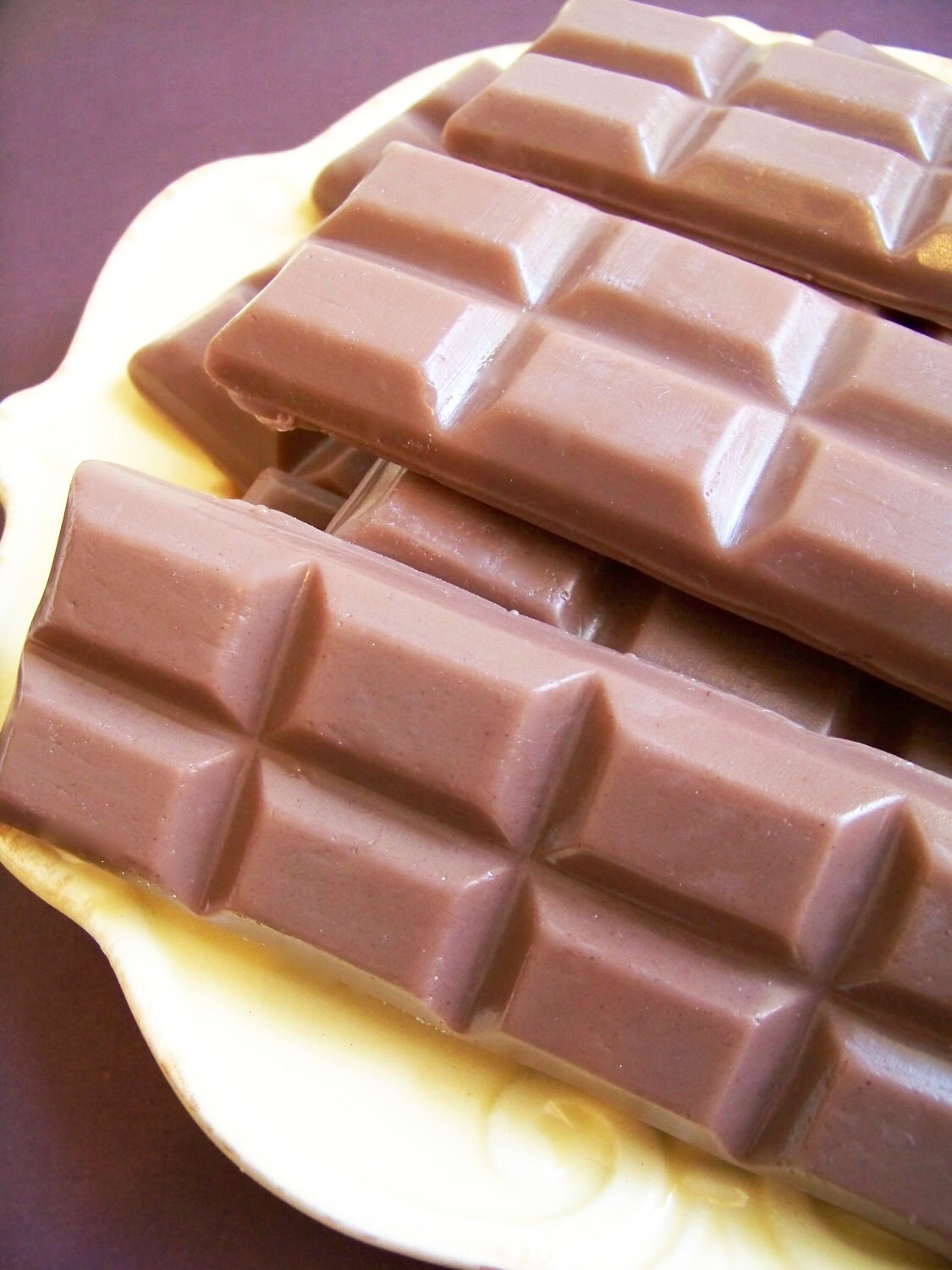 ≫ Jabón en pastilla de chocolate ❤️ Olor a chocolate