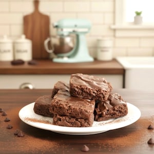 Chocolate Scented Brownie Soap: Dessert Soap Favors