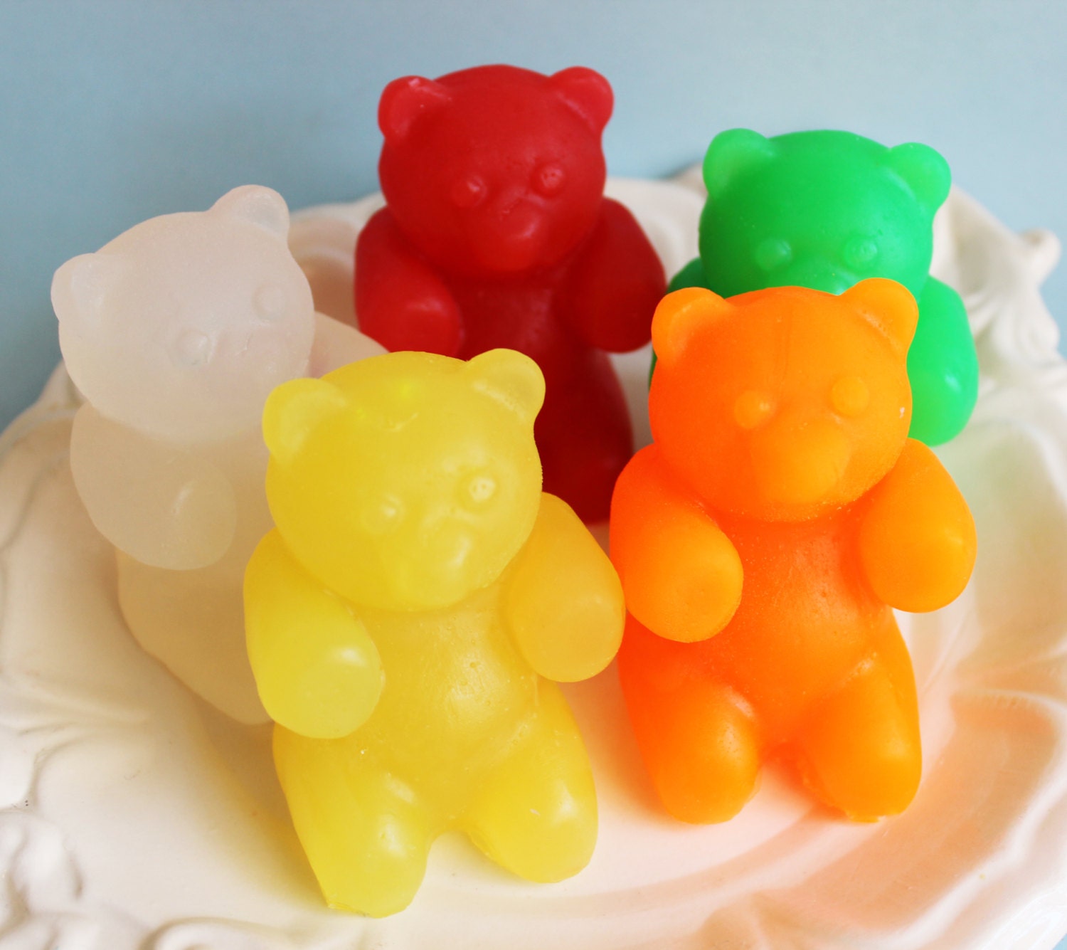Large Gummy Bear Soap Soap for Kids Childrens Bath Candy 