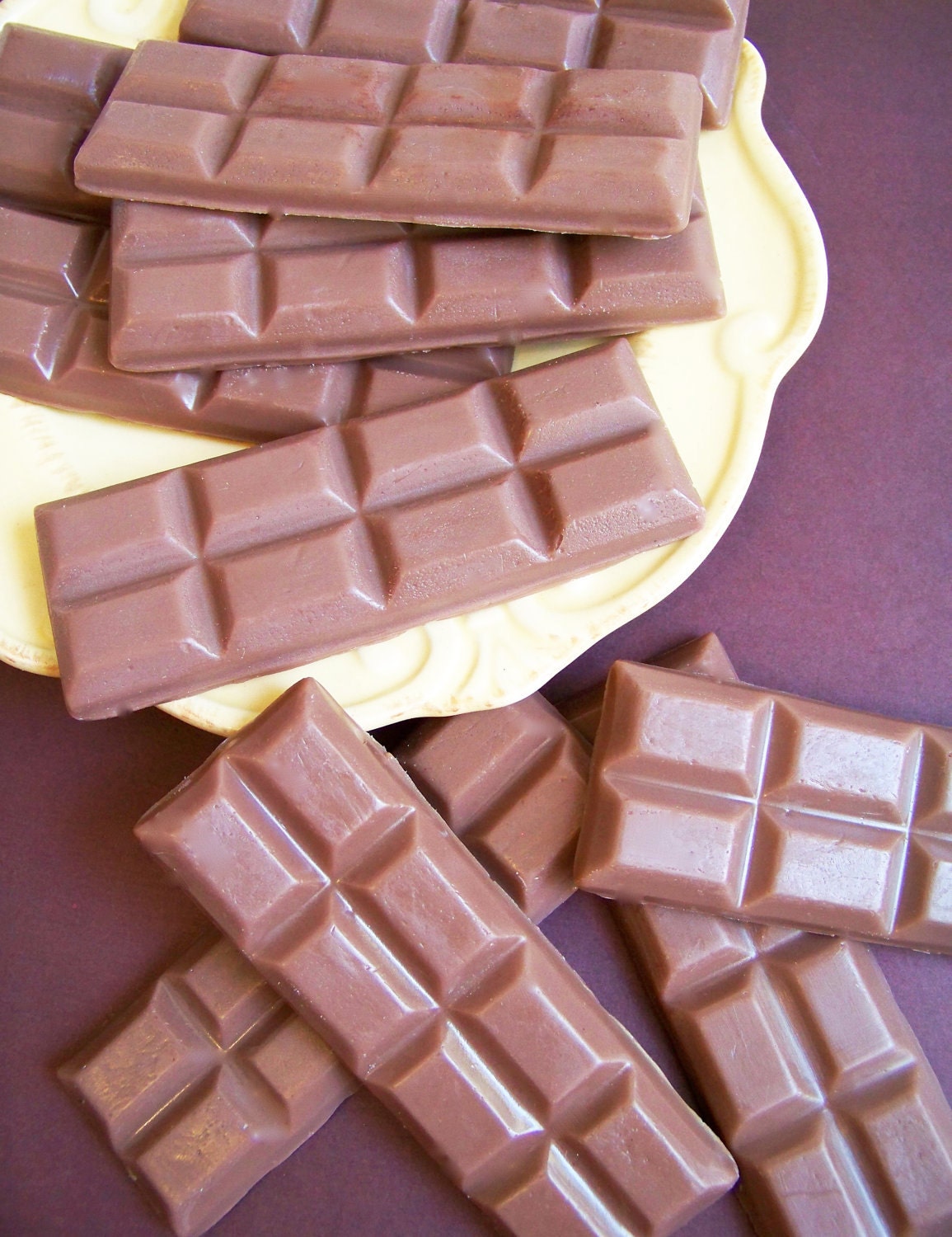 ≫ Jabón en pastilla de chocolate ❤️ Olor a chocolate