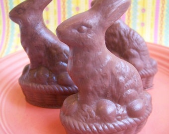 Savon de lapin de Pâques - savon de lapin au chocolat, savon de bonbons, savon pour enfants, cadeau de Pâques, faveurs de savon, savon de lapin, panier, cadeau Gag, lapin en chocolat