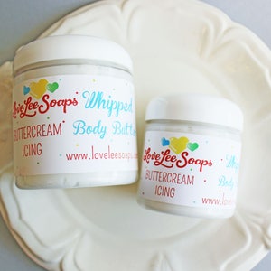 Whipped Body Butter Buttercream Icing Body Lotion, Body Whip, Body Frosting, Moisturizing, Whipped Lotion, Hand Cream, Cake, Dessert image 5