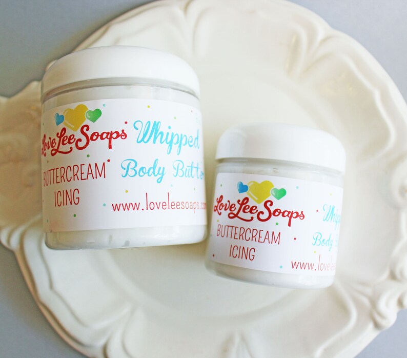 Whipped Body Butter Buttercream Icing Body Lotion, Body Whip, Body Frosting, Moisturizing, Whipped Lotion, Hand Cream, Cake, Dessert image 5