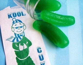 Pickle Soap Set - Cucumber Melon, Cool Cuke, Party Favors, Food Soap, Gag Gift, Kids Soap, Fake Food Soap, Party Favors, Gift For Him