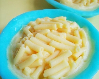 マカロニとチーズの石鹸 - 食品用石鹸、レモンの香り、ヌードル石鹸、子供用石鹸、ジョークギフト、ノベルティバス、チーズ石鹸、いたずら石鹸、偽食品バス