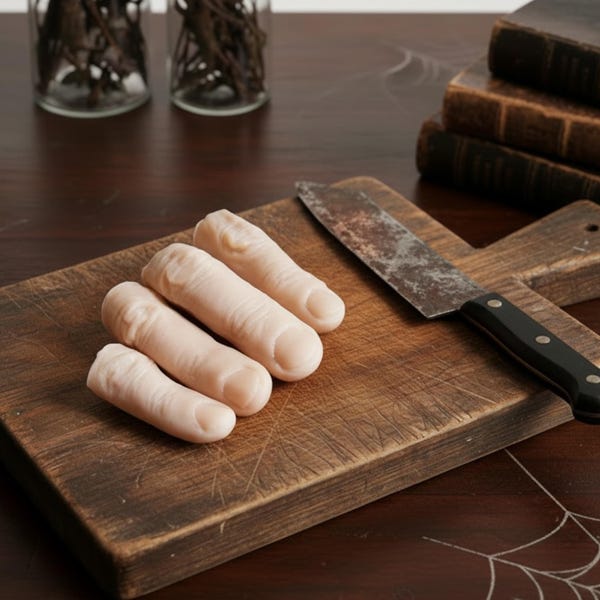 Creepy Finger Soap Set: Watermelon Scented Novelty Gag Gift