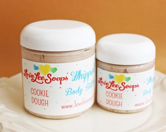 Whipped Body Butter Cookie Dough - Body Lotion, Body Frosting, Body Whip, Skin Care, Chocolate Chip, Teen Gift, Gift For Her, Cookies