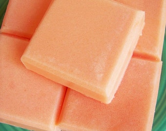 Solid Sugar Scrub Soap Orange Tangerine Bar - Gommage solide, Gommage au savon, Cadeau pour maman, Oranges, Savon aux fruits, Cadeau de douche nuptiale, Faveurs de savon