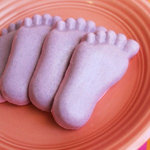 Pumice Footsie Scrub Soap Pink Sangria - Soap Scrub, Foot Scrub, Sweet, Tropical, Summer, Gift For Her, Exfoliating, Gift For Mom, Under 10