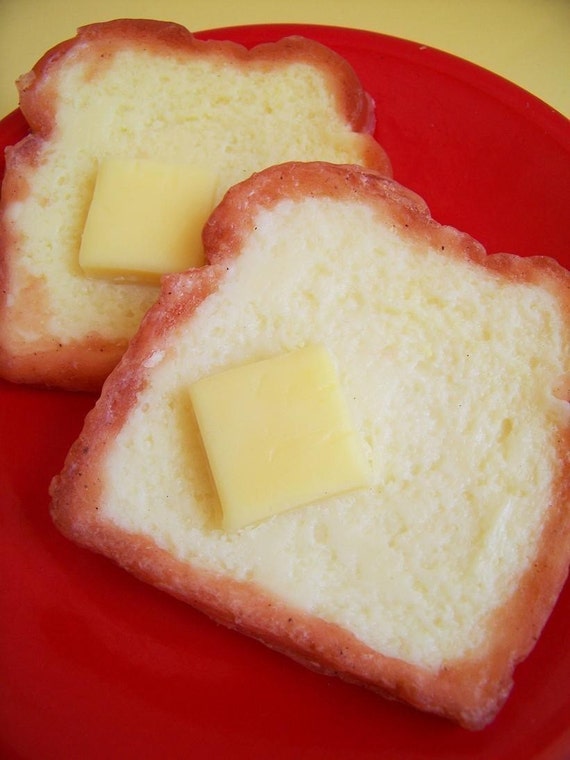 Toast Soap With Butter Bread Soap Banana Scented Food Etsy