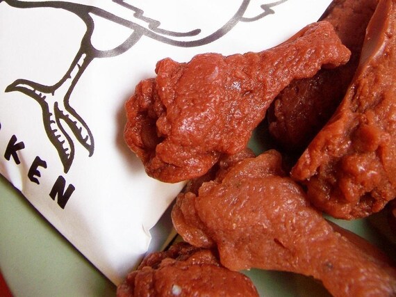 Chicken Wing Soap Set Cinnamon Wing Soap Food Soap Prank Etsy