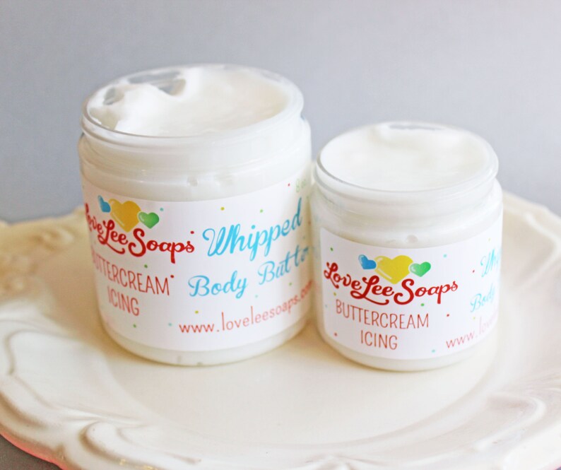 Whipped Body Butter Buttercream Icing Body Lotion, Body Whip, Body Frosting, Moisturizing, Whipped Lotion, Hand Cream, Cake, Dessert image 3