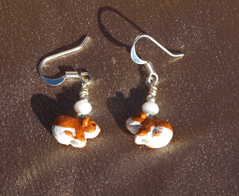 Hamster Earrings 11014 image 2