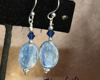 Stylish Kyanite Earrings 10071