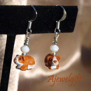 Hamster Earrings 11014 image 3