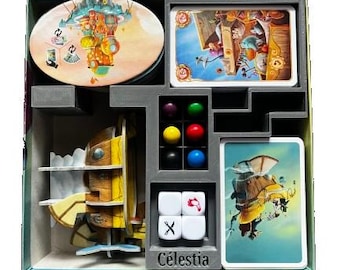 Compatible insert - Celestia - expansions - board game accessory - 3D printing