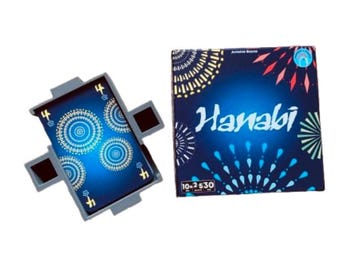 Compatible insert for Hanabi board game
