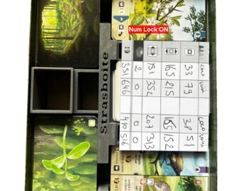 Compatible insert – mixed forest – extensions – board game accessories – 3D printing