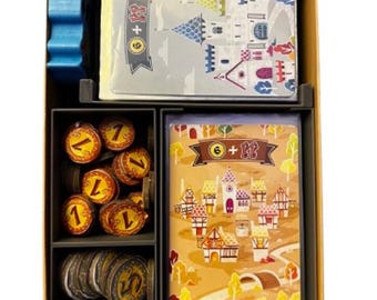 Compatible insert - combo castle - board game accessory - 3D printed