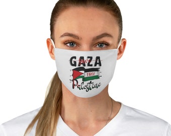 Sauvons Gaza | Masque facial en tissu Palestine gratuit | Couvre-visage