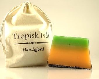 Tropical Paradise Handmade Soap - Papaya