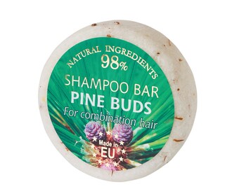 Natural shampoo bar Pine buds 60g