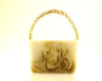 Handmade soap with string, Lemongrass 100g