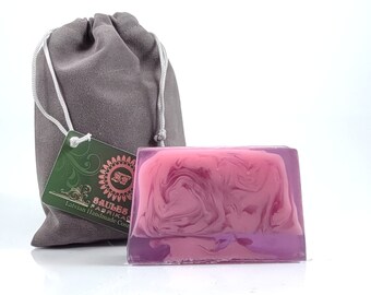 Handmade Glycerin soap with almond & olive oil Emotion