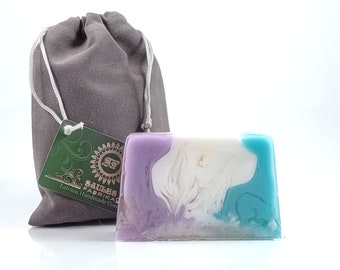 Handmade Glycerin soap with almond & olive oil - Angel