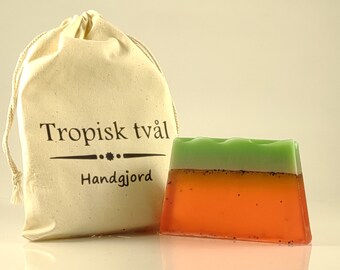 Tropical Paradise Handmade Soap - Strawberries