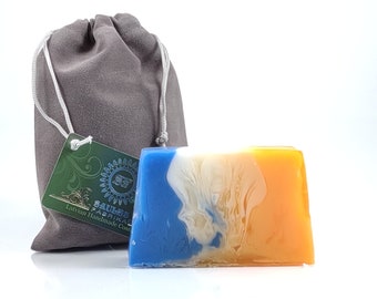 Handmade Glycerin soap with almond & olive oil Eternity