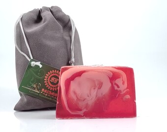 Handmade Glycerin soap with almond & olive oil Opium