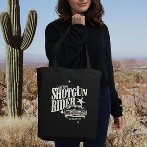 Sarò il tuo cavaliere con il fucile - Cowboy Carter - Merch esclusivo Beyhive - Borsa ecologica