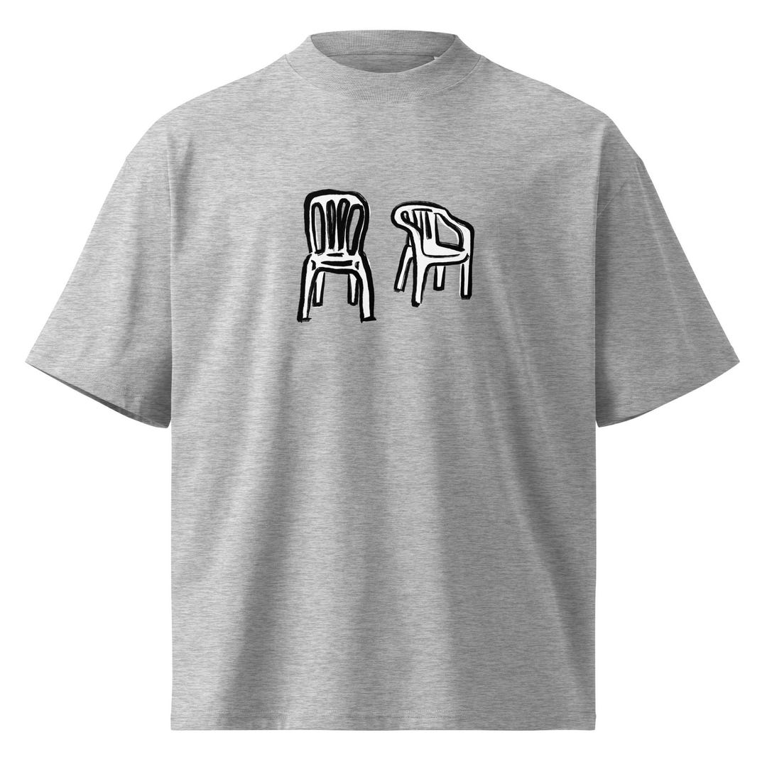 DTMF Hand-drawn Chairs Shirt - BAD BUNNY Unisex Organic Oversized