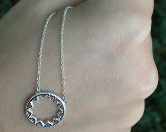 Sun Glyph Necklace