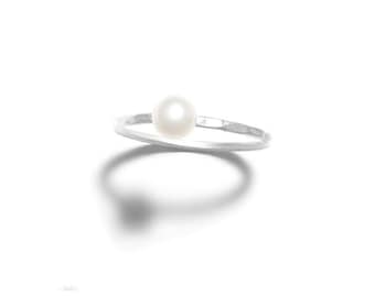 Stackable Pearl Ring