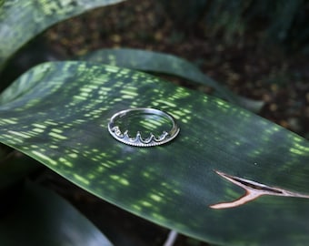 Stackable Crown Ring