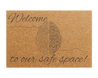 Welcome to our Safe Space - Mental Health Doormat