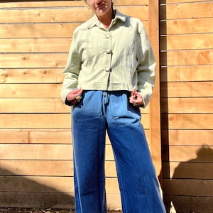 1990’s Jump vintage concho western southwestern cotton jacket womens size medium/large