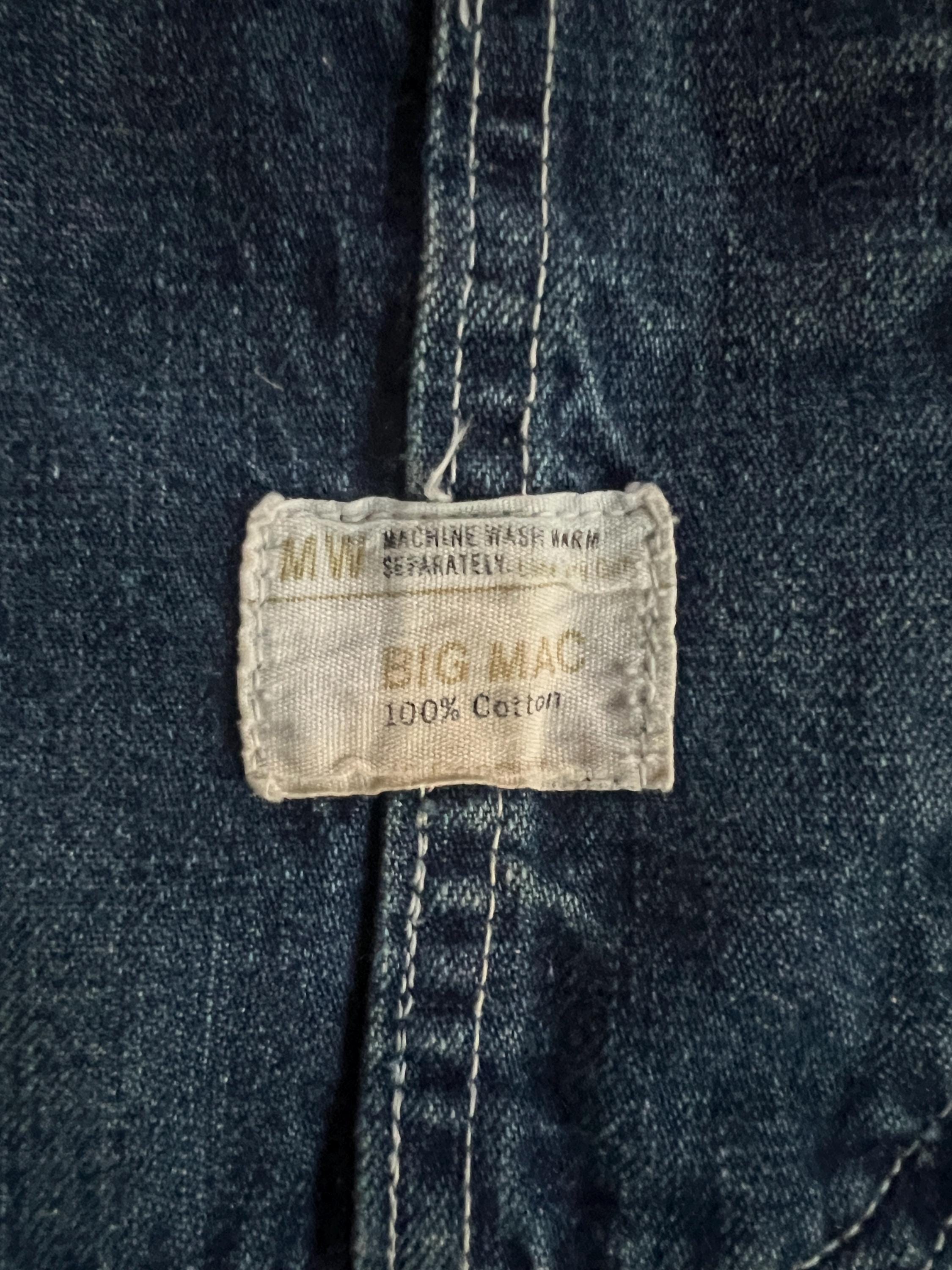 Big Mac Jcpenny 1970's/80's Vintage Overalls Men's or Women's Size