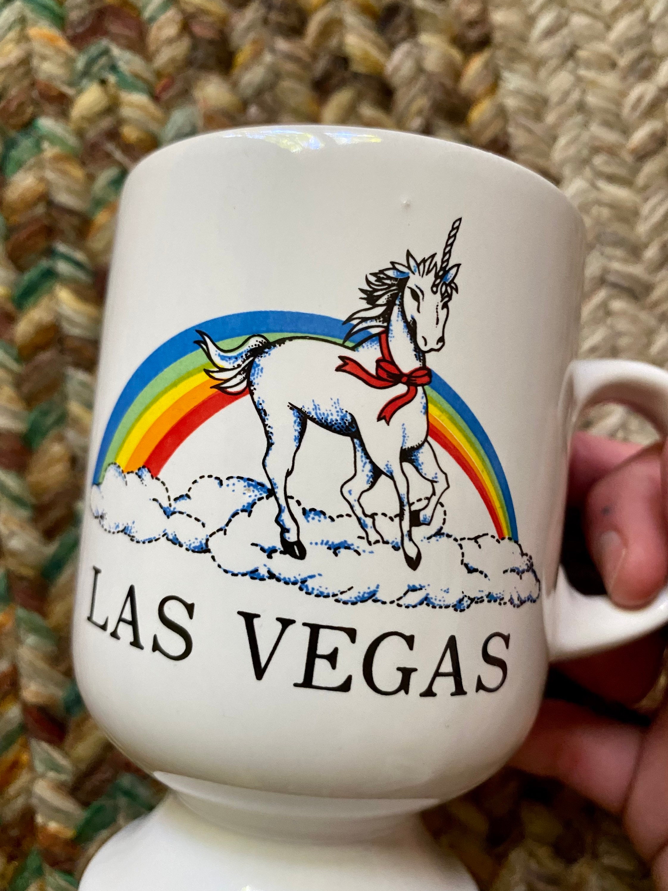 Rainbow Unicorn Straw Cup Sugar Factory San Diego Las Vegas