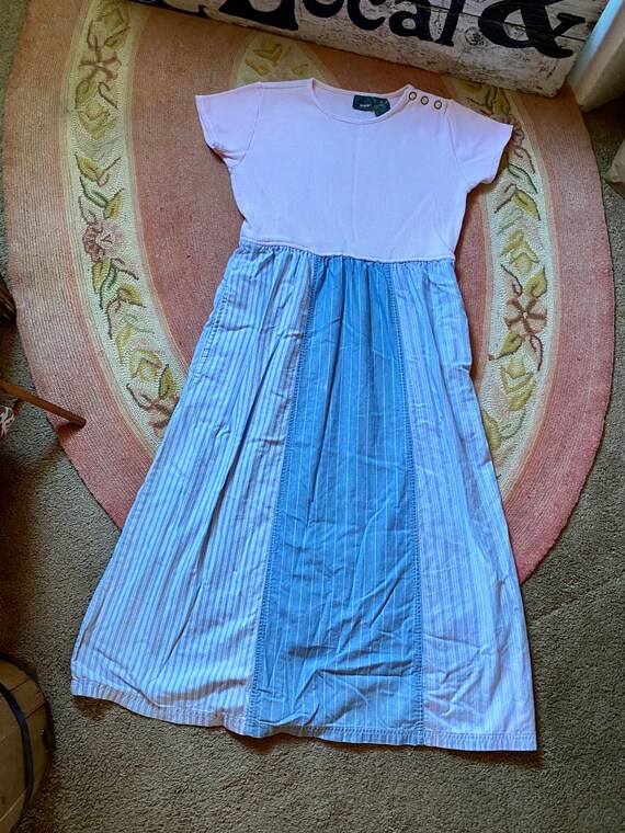 1990’s Liz wear vintage cotton dress womens size … - image 6