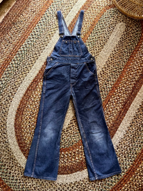 1970s Vintage Kmart Sanforized Flared Overalls. Womens Size Etsy