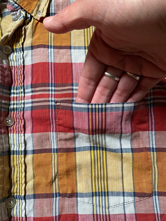 Dan River 1960’s vintage mens plaid rockabilly mo… - image 5