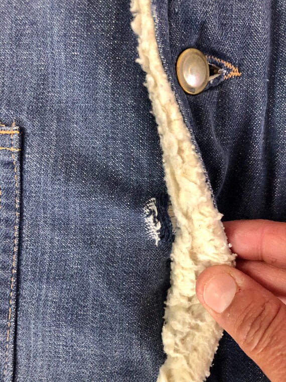 Killer vintage 1 West  western 1970’s soft denim … - image 8