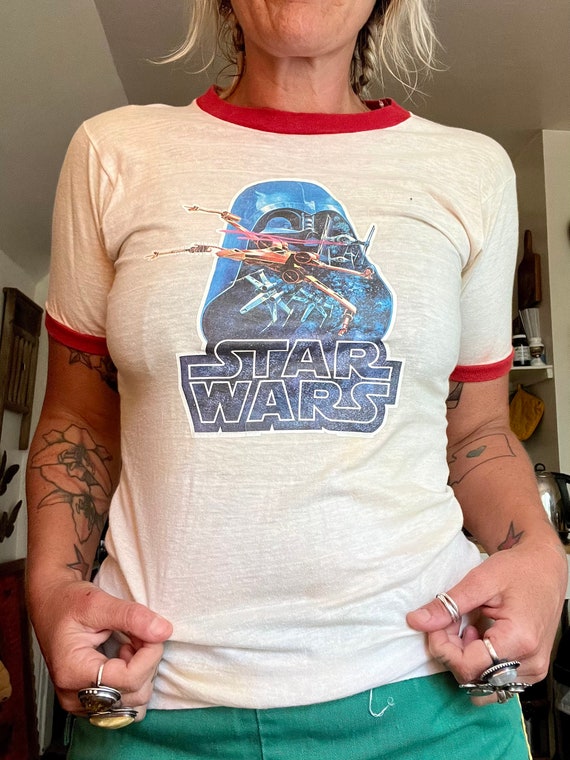 Super rad vintage 1970’s/80’s unisex Star Wars rin